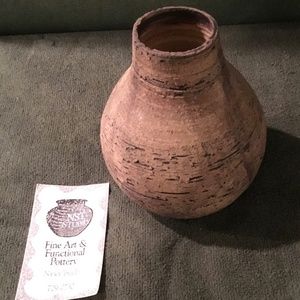 Nancy Trujillo Artistic Pottery Vase
